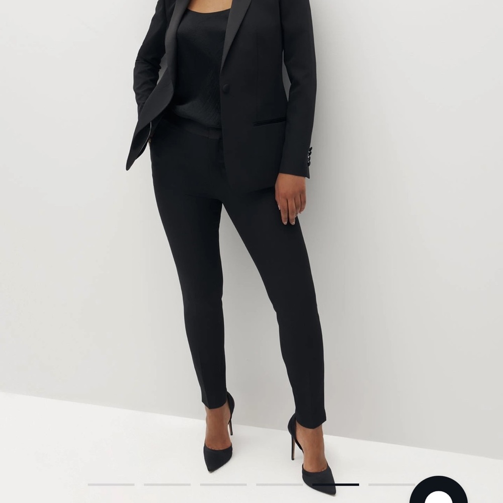 Suit Shop Women’s Black Tuxedo Pants
